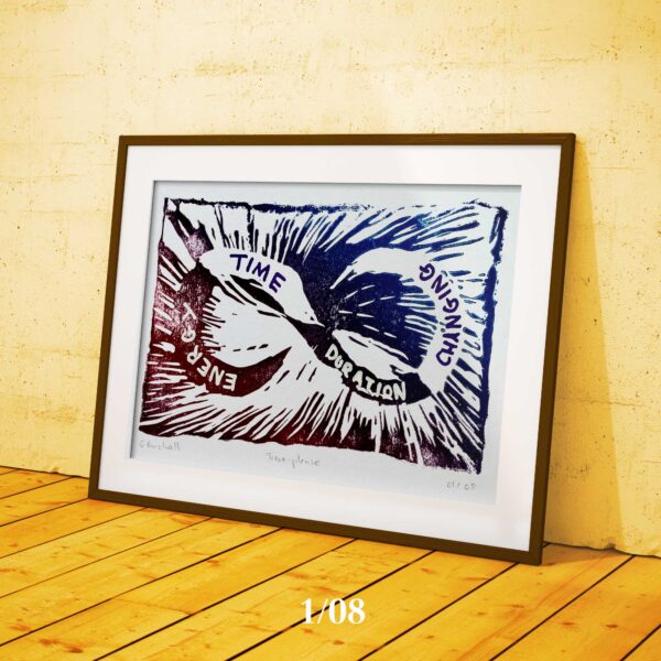 Time-please Linocut Prints